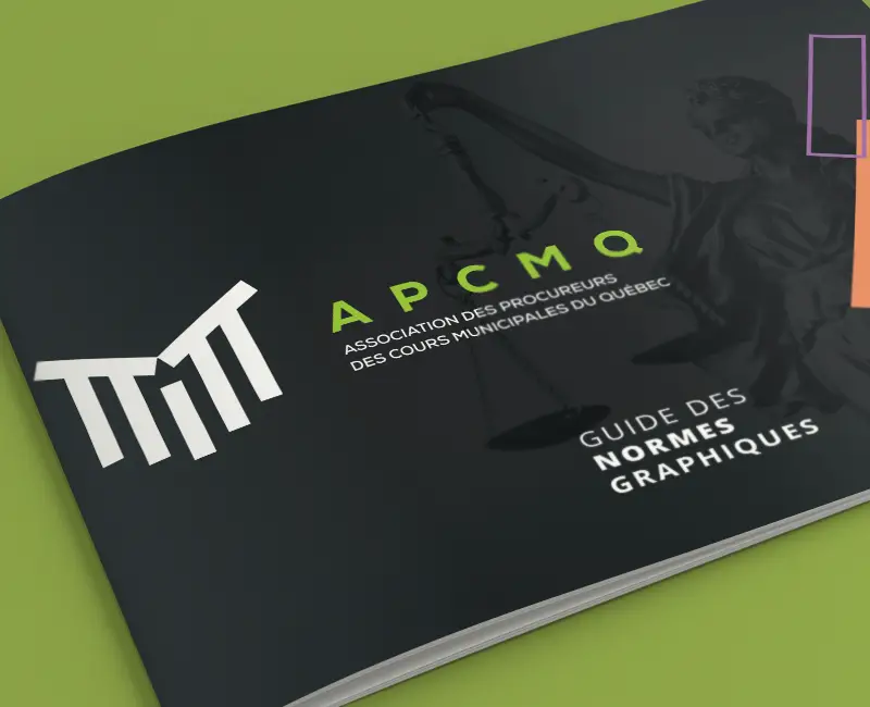 Designer logo corporatif professionnel : APCMQ guide de norme
