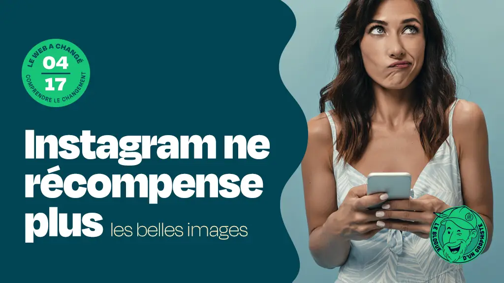 Instagram ne récompense plus les belles images.